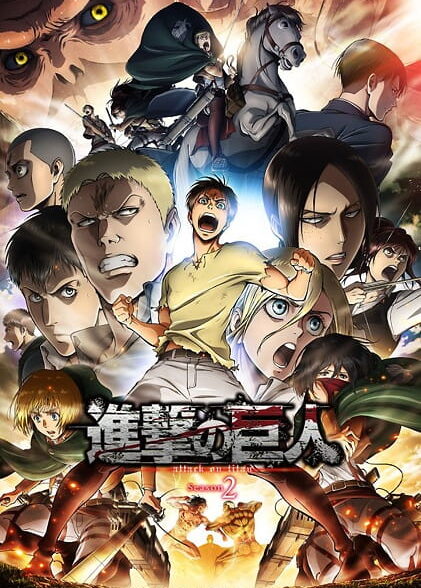 دانلود انیمه Shingeki no Kyojin Season 2