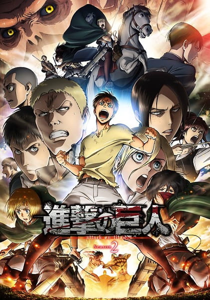 دانلود انیمه Shingeki no Kyojin Season 2