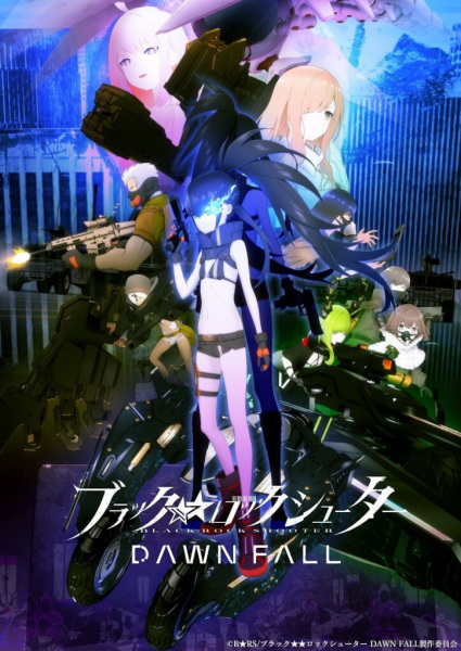 دانلود انیمه Black★★Rock Shooter: Dawn Fall