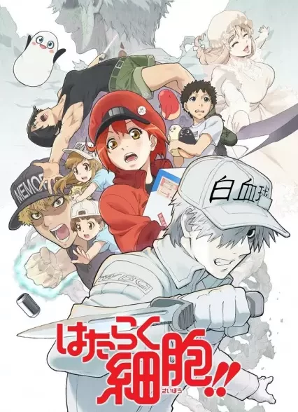 دانلود انیمه Hataraku Saibou!!